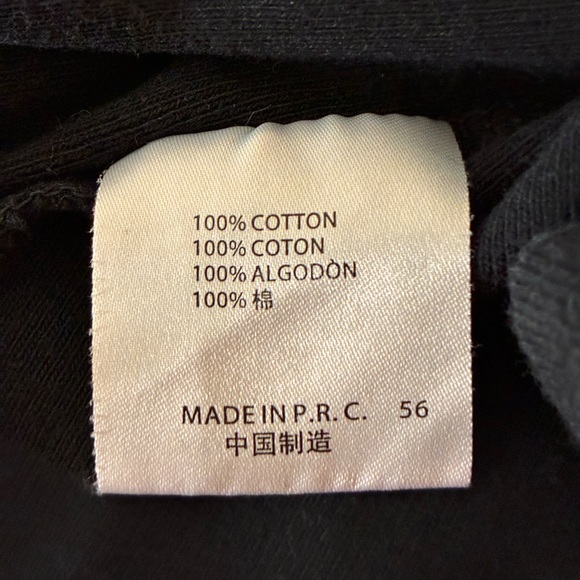 Brandy Melville | Black short sleeve crewneck crop top tee shirt dragon print - Picture 12 of 13